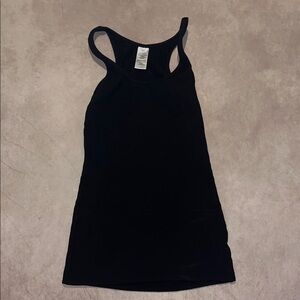 Elegant Black Racerback Tank Top